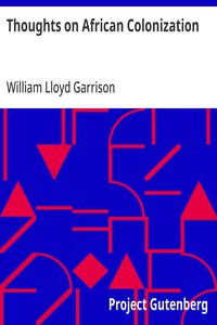 Cover of Thoughts on African Colonization — Context and Discussion