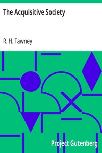 Cover of The Acquisitive Society — Reading Notes