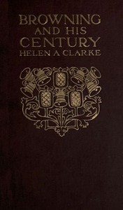 Cover of Browning and His Century — A Closer Reading