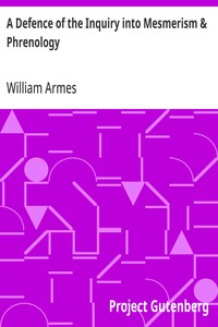 Cover of A Defence of the Inquiry into Me...