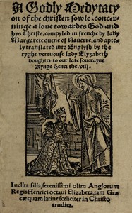 Cover of A godly medytacyon of the christ...