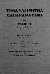 Cover of The Yoga-Vasishtha Maharamayana ...