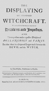 Cover of The displaying of supposed witch...