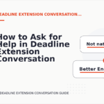 How to Ask for Help in Deadline Extension Conversation English